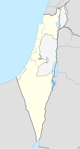 מפת ישראל - אזור השירות של אבו אליאס הסעות